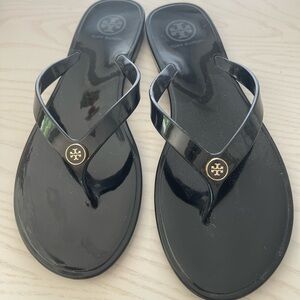Black TORY BURCH SANDLES.  Size 7